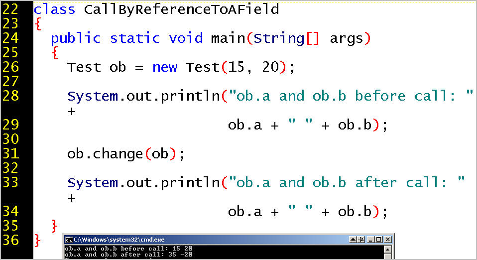 Session 6: First Course in Java
